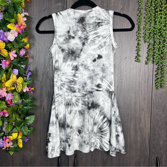 1🌼3/$30🌼Dori Creations Sleeveless Tie Dye Peplum Babydoll Top Size 8/Medium - Picture 11 of 14